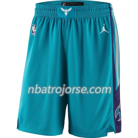 Charlotte Hornets Män Shorts Blå 2018-19 Jordan Brand Swingman Charlotte Hornets Män Shorts Blå 2018-19 Jordan Brand Swingman